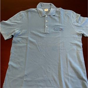 Polo Lacoste size 7 color Blue Vintage